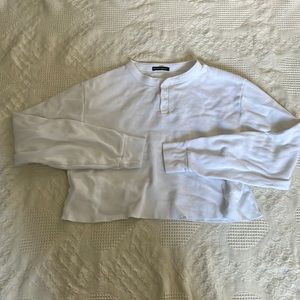 Brandy Melville allie thermal top